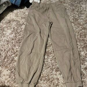 Casual Tan Jogger Pants